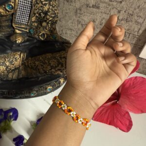 Orange Bubblegum Bracelet